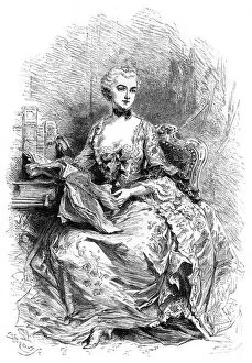 Images Dated 29th January 2007: Madame de Pompadour.Artist: Barbant