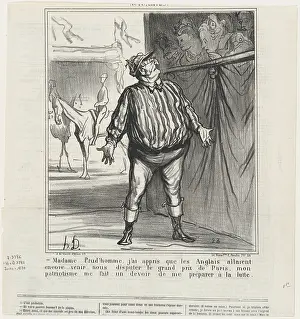 Grandstand Prints: Madame Prudhomme, j'ai appris que les Anglais allaient encore disputer... 1870