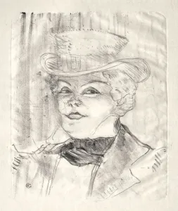 1864 1901 Prints: Madame Rejane, 1899. Creator: Henri de Toulouse-Lautrec (French, 1864-1901)