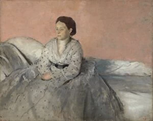 Degas Gallery: Madame Renéde Gas, 1872 / 1873. Creator: Edgar Degas