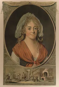 Alix Prints: Madame Saint-Aubin, late 18th century, (1913). Artist: Pierre Michel Alix