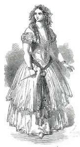 Halevy Fromental Prints: Madame Sontag as Miranda, 1850