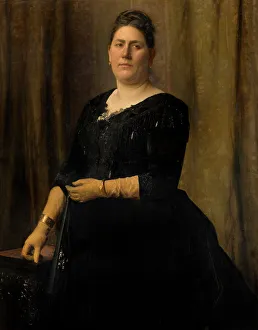 Madame Spee, 1890. Creator: Edouard De Jans