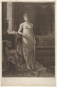 Baron Gerard Gallery: Madame Talleyrand, ca. 1808. Creator: William Dickinson