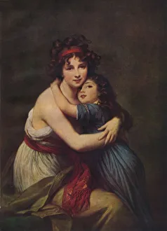 Madame Vigee Lebrun and her daughter, Jeanne Lucie Louise, 1789, (1938) Madame Vigee Lebrun and her daughter, Jeanne Lucie Louise, 1789, (1938)