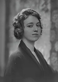 Enigmatic Prints: Madden, Frances, Miss, portrait photograph, not before 1916. Creator: Arnold Genthe