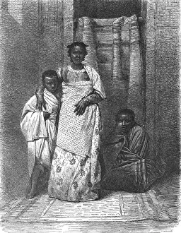 Malagasy Prints: A Madegasse women and her Children; A Birds-eye View of Madagascar