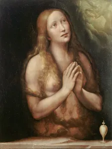 Tableau Prints: Madeleine in ecstasy, between 1500 and 1550. Creator: Giovanni Pietro Rizzoli