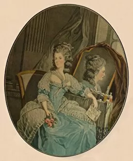 Janinet Collection: Mademoiselle Duthe, c1780, (1913). Artist: Jean Francois Janinet