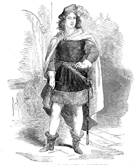 Mezzo Soprano Prints: Mademoiselle Johanna Wagner as Romeo