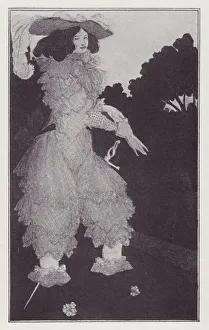 Androgynous Prints: Mademoiselle de Maupin, 1897. Creator: Aubrey Beardsley