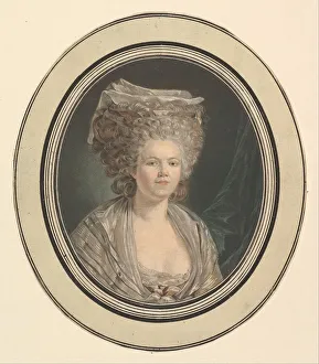 Jean Francois Prints: Mademoiselle Rose Bertin, Dressmaker to Marie-Antoinette. n. d