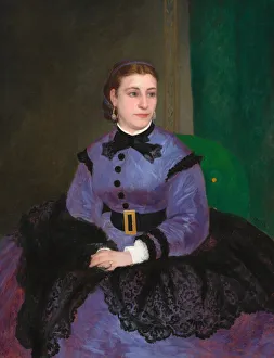 Mademoiselle Sicot, 1865. Creator: Pierre-Auguste Renoir