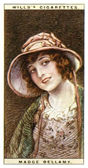 Images Dated 9th August 2007: Madge Bellamy (1899-1990), American film star, 1928.Artist: WD & HO Wills