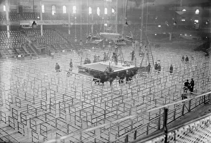 Boxing Prints: Madison Sq. Garden, 1916. Creator: Bain News Service