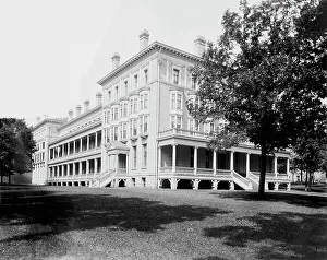 Dormitory Prints: Madison, Wis. Woman's Hall, between 1880 and 1899. Creator: Unknown