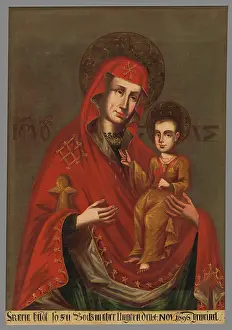 Christ Antiphonete Prints: Madonna, 1701-1800. Creator: Unknown