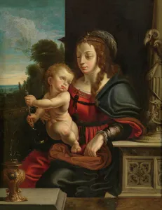 Fate Prints: Madonna, 1st half of the 16th century. Creator: Anon