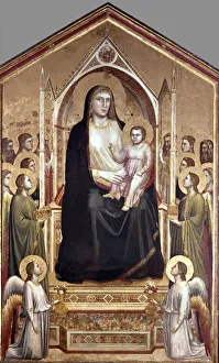 Upright Prints: Madonna with All Saints by Giotto