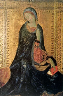 Simone Martini Collection: Madonna of the Annunciation, c1304-1344. Artist: Simone Martini
