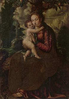 Orley Bernaert Van Prints: Madonna, c1520-1540. Creator: Bernaert van Orley