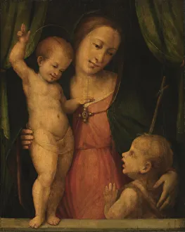 Madonna, ca. 1500-1550. Creator: Master of Serumido