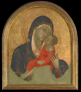 Early Renaissance Prints: Madonna and Child, about 1300-1310. Creator: Master of the Badia a Isola Maesta