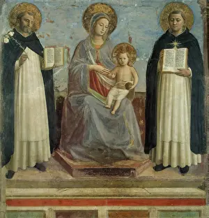 Tuscany Prints: Madonna and Child, 1435. Creator: Fra Angelico