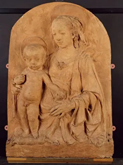 Madonna and Child, 1460-1470. Creator: School of Andrea Verrocchio