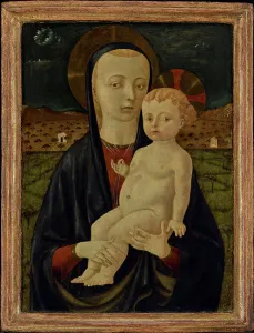 Panel Painting Prints: Madonna and Child, about 1470-1475. Creator: Workshop of Paolo Uccello