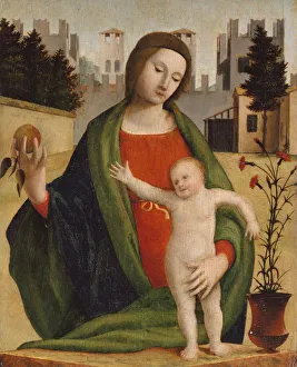 Bartolommeo Prints: Madonna and Child, before 1508. Creator: Bramantino