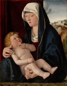 Bellini Prints: Madonna and Child, about 1510-1515. Creator: Workshop of Giovanni Bellini
