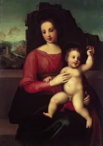 Tuscany Prints: Madonna with Child, 1514. Creator: Franciabigio