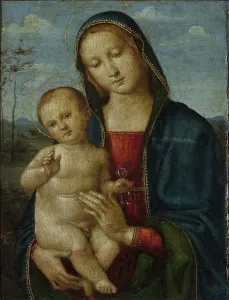 Pietro Prints: Madonna and Child, 1515. Creator: Lo Spagna