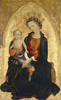 Gherardo Starnina Prints: Madonna and Child, c. 1400. Creator: Gherardo Starnina (Italian, c. 1360-bef 1413)