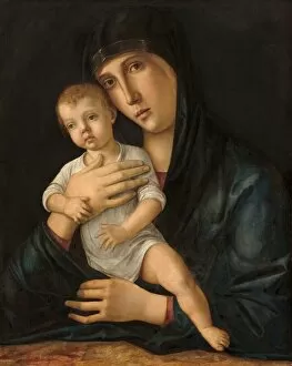 Giovanni Gallery: Madonna and Child, c. 1480 / 1485. Creator: Giovanni Bellini