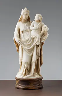 Tuscany Prints: Madonna and Child, c1330-37. Creators: Virgin Mary, Jesus Christ, Tino di Camaino