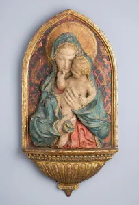 Fair Prints: Madonna and Child, c1435. Creators: Virgin Mary, Jesus Christ, Lorenzo Ghiberti