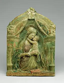 Style Prints: Madonna and Child, c1450. Creators: Virgin Mary