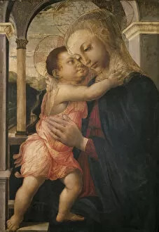 Sandro 1445 1510 Gallery: Madonna and Child, ca 1466-1467. Artist: Botticelli, Sandro (1445-1510)