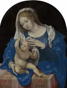 Mauritshuis Prints: Madonna and Child. Creator: Jan Gossaert