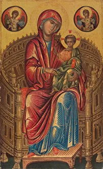 Madonna and Child on a Curved Throne, c. 1260 / 1280. Creator: Unknown