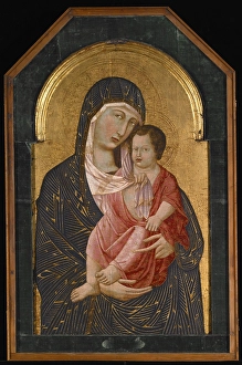 Buoninsegna Prints: Madonna and Child, early 20th century. Creator: Icilio Federico Joni