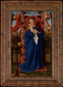 Madonna and Child at the Fountain. Artist: Eyck, Jan van (1390-1441)