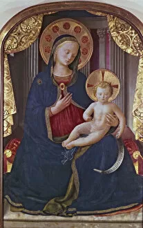 Angelico Gallery: Madonna with the Child, by Fra Angelico