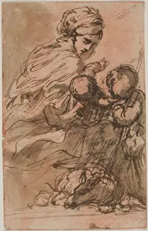 John The Baptist St Prints: Madonna and Child with the Infant Saint John