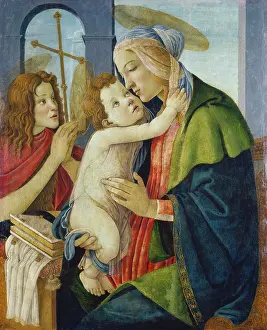 Devotion Prints: Madonna and Child with the Infant St John