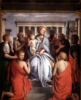 Respecting Prints: Madonna and Child, late 15th / early 16th century. Artist: Bramantino