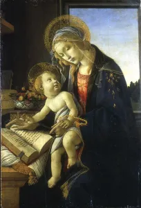 Madonna and Child ('Madonna of the Book'), 1483. Artist: Sandro Botticelli Madonna and Child ('Madonna of the Book'), 1483. Artist: Sandro Botticelli
