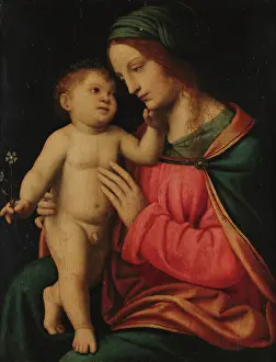 Milan Prints: The Madonna with Child (Madonna Oggioni)
